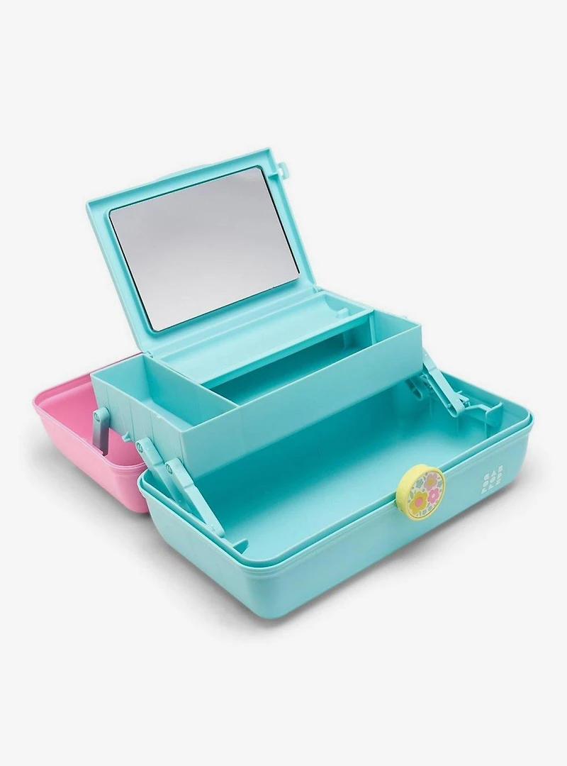 Caboodles Spring On-The-Go Girl Pink Over Light Blue