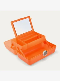 Caboodles Showgirl On-The-Go Girl Orange Sparkle