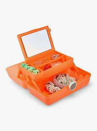 Caboodles Showgirl On-The-Go Girl Orange Sparkle