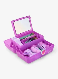 Caboodles Showgirl On-The-Go Girl Purple Sparkle