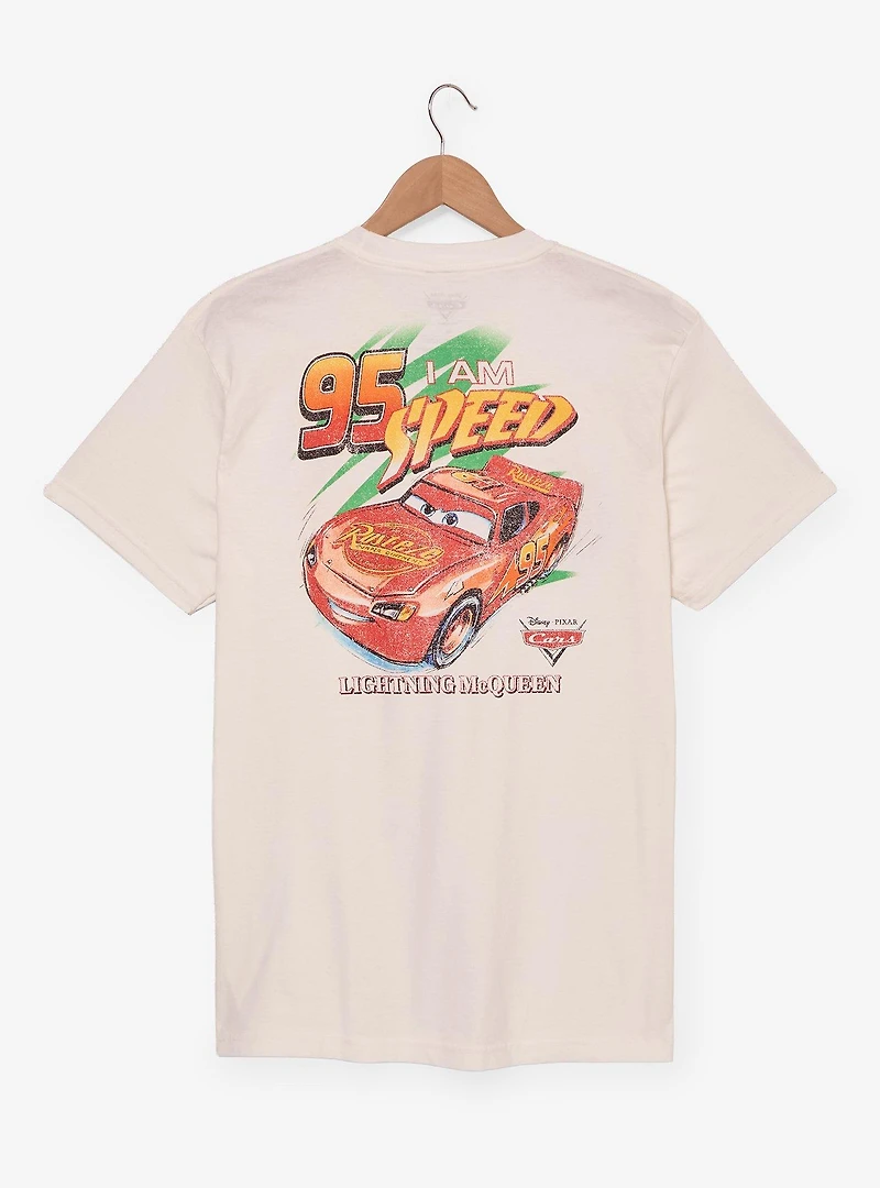 Disney Pixar Cars Lightning McQueen Logo T-Shirt