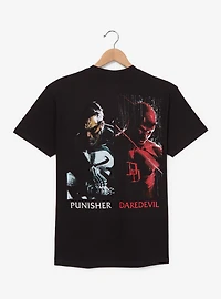 Marvel Daredevil & Punisher Logo T-Shirt - BoxLunch Exclusive