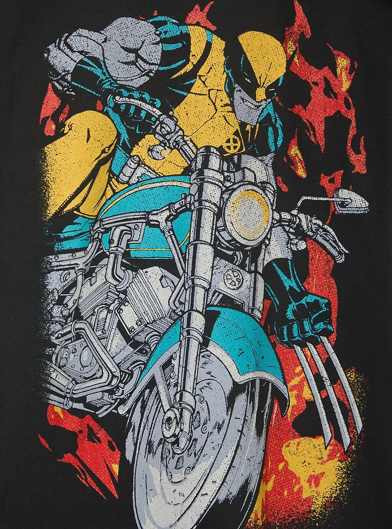 Marvel X-Men Wolverine Motorcycle T-Shirt - BoxLunch Exclusive