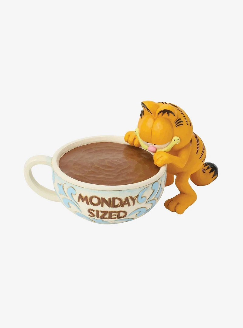 Jim Shore Garfield Monday Sized Coffee Figure