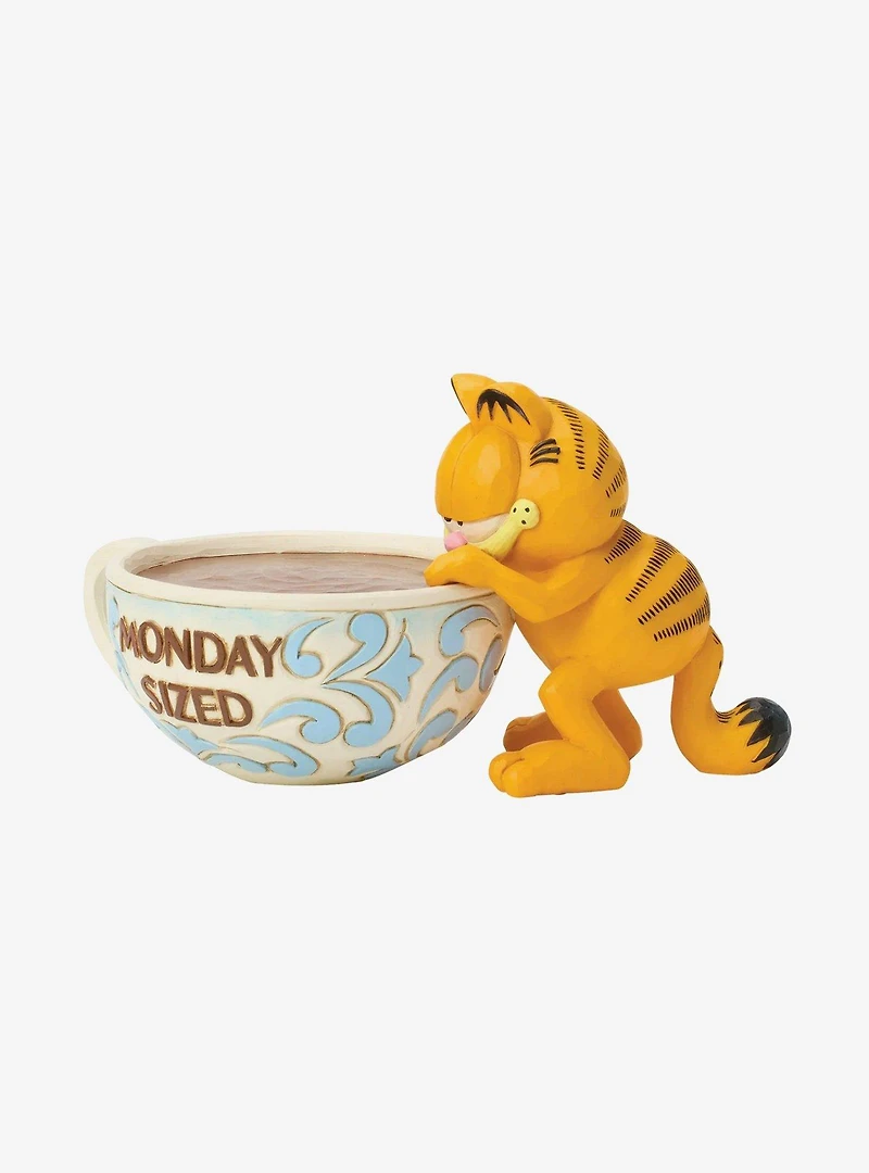 Jim Shore Garfield Monday Sized Coffee Figure