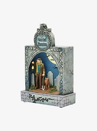 Disney Traditions Haunted Mansion Caretaker Diorama Figure
