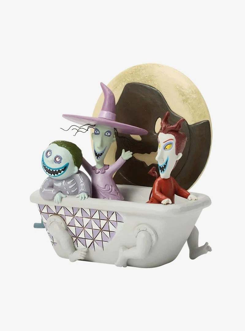Disney Traditions Jim Shore Disney The Nightmare Before Christmas Lock, Shock, and Barrel Figure