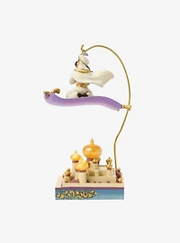 Disney Traditions Jim Shore Aladdin Lighted Magic in the Moonlight Figure