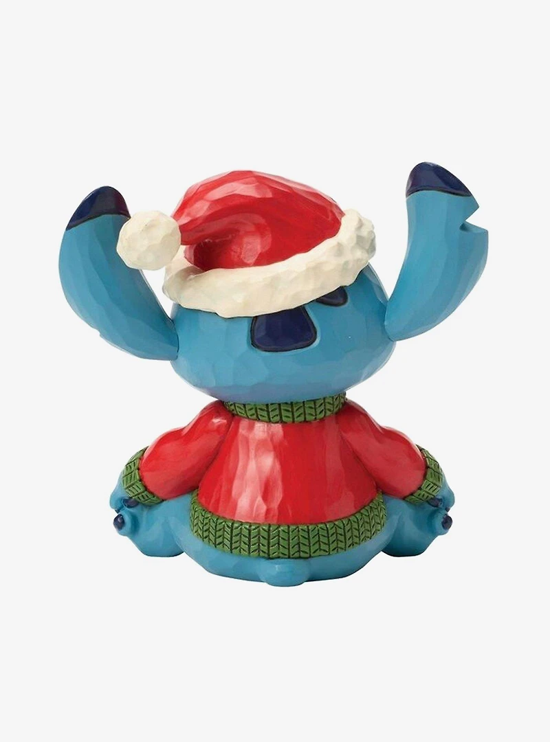 Disney Traditions Jim Shore Lilo & Stitch Feeling Jolly and a Little Naughty Lighted Figure
