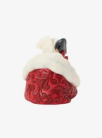 Jim Shore Disney 101 Dalmatians Santa Hat Figure