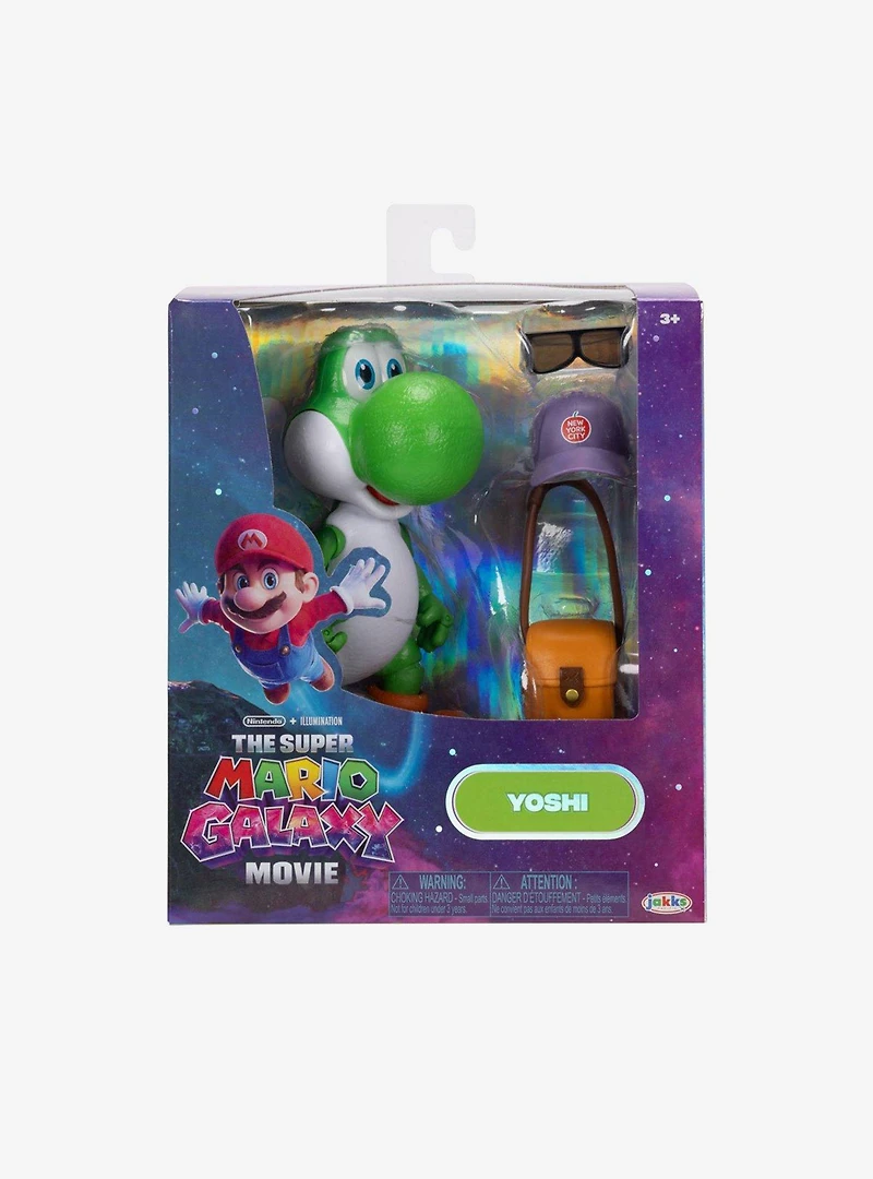 Nintendo The Super Mario Galaxy Movie Yoshi Figure