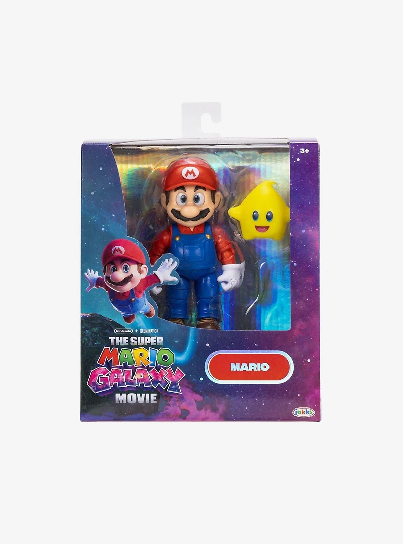 Nintendo The Super Mario Galaxy Movie Mario Figure