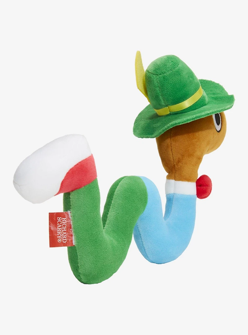 Richard Scarry's Busy World Lowly Worm 8 Inch Plush