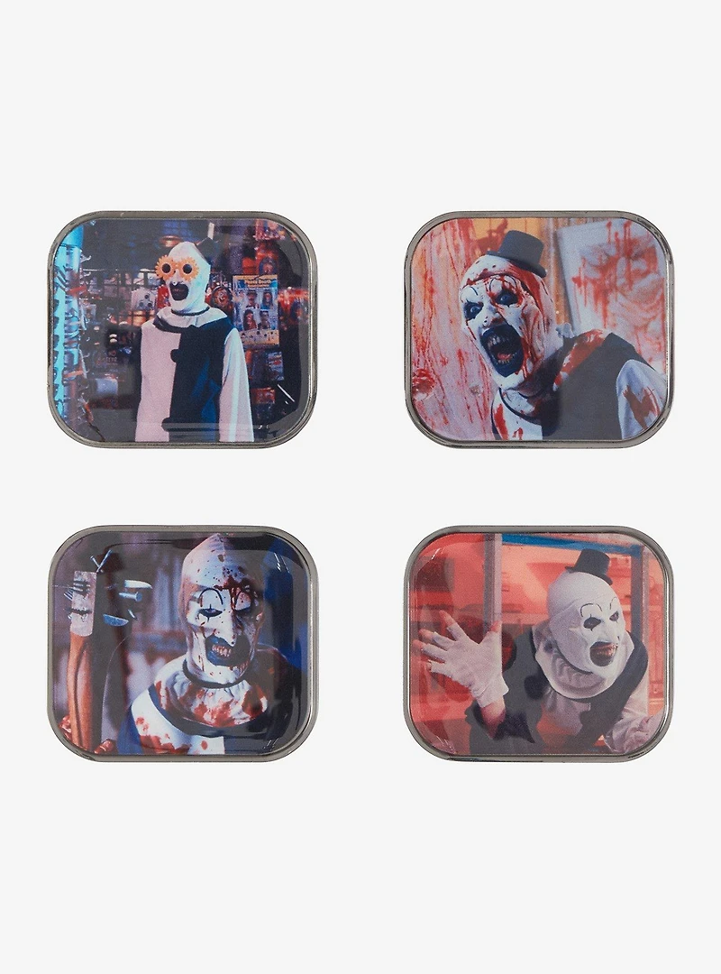 Whatever! Makes You Happy x Terrifier 2 Blind Box TV ITA Bag Charm & Enamel Pin