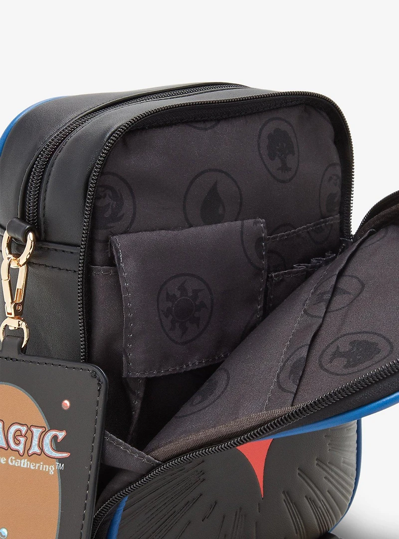 Magic: The Gathering x Marvel Captain America Comic Cover Crossbody Bag with Card Sleeve Charm - BoxLunch Exclusive