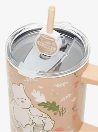 Disney Winnie the Pooh Classic Foliage Straw Tumbler with Handle and Boot - BoxLunch Exclusive