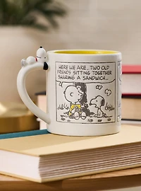 Peanuts Newspaper Comic Strip Snoopy Critter Mug - BoxLunch Exclusive