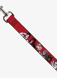 Demon Slayer Eight Demons Poses Red Dog Leash