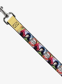 Demon Slayer Giyu Tomioka Pose & Title Dog Leash