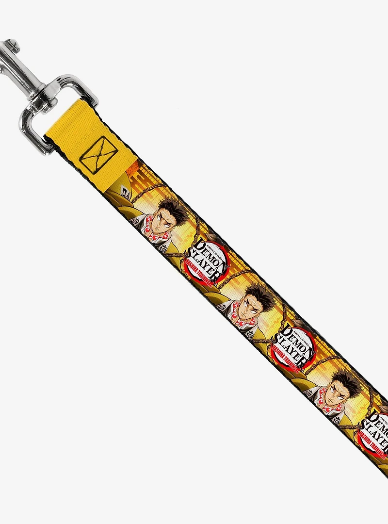 Demon Slayer Gyomei Himejima Chain Pose & Title Dog Leash
