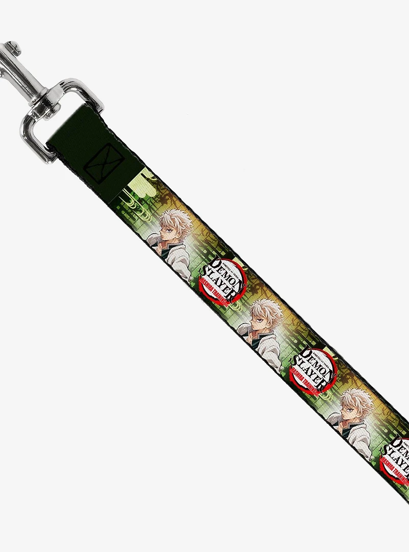 Demon Slayer Sanemi Shinazugawa Pose & Title Dog Leash