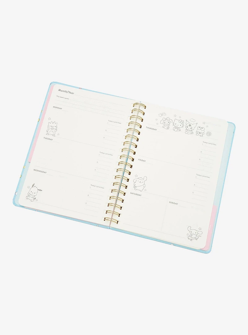 Sanrio Hello Kitty and Friends Icons Undated Spiral Planner