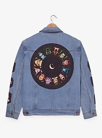 Universal Monsters Dark Zodiac Icons Denim Jacket - BoxLunch Exclusive