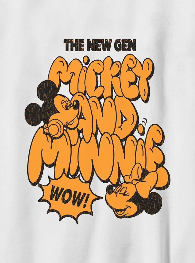 Disney Mickey Mouse & Minnie The New Gen Youth T-Shirt