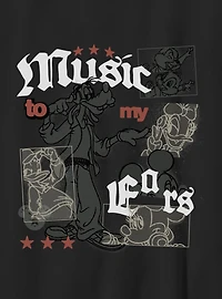 Disney Mickey Mouse Music To My Ears Youth T-Shirt
