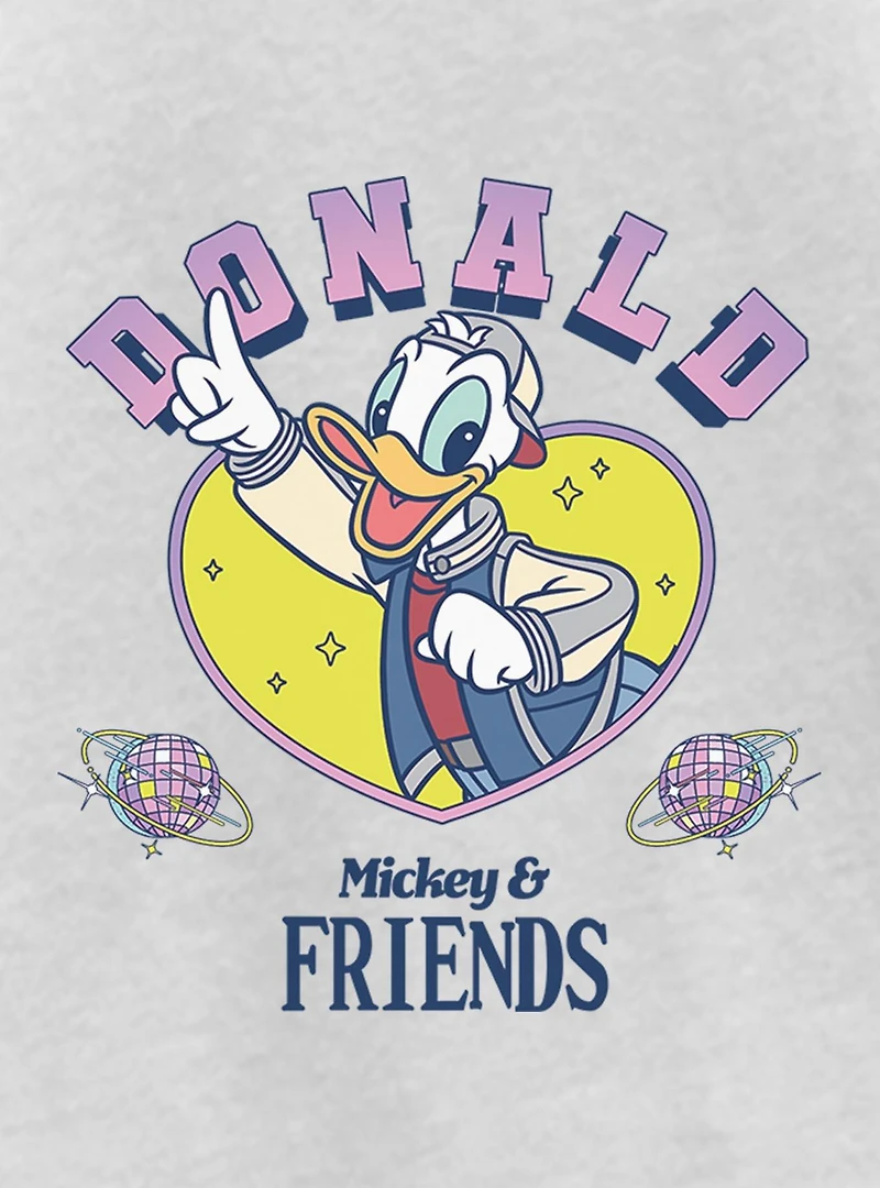 Disney Mickey & Friends Donald Duck Number One Youth Girls T-Shirt