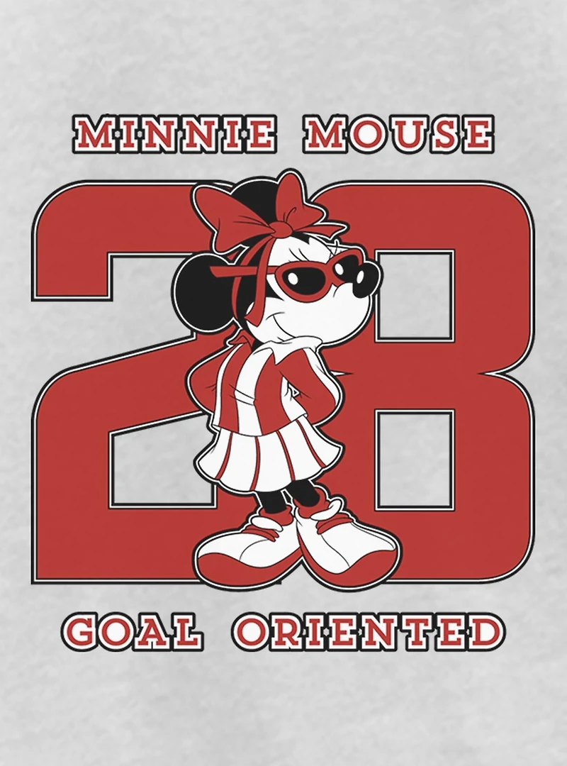 Disney Minnie Mouse Goal Oriented Youth Girls T-Shirt