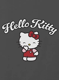 Hello Kitty Cute Youth Girls Boxy Crop T-Shirt