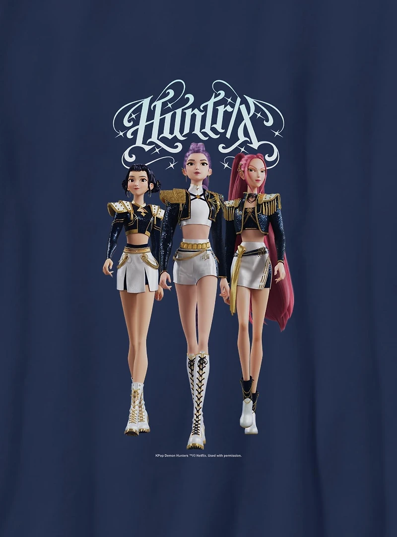 Kpop Demon Hunters HUNTR/X Golden Stance Youth T-Shirt