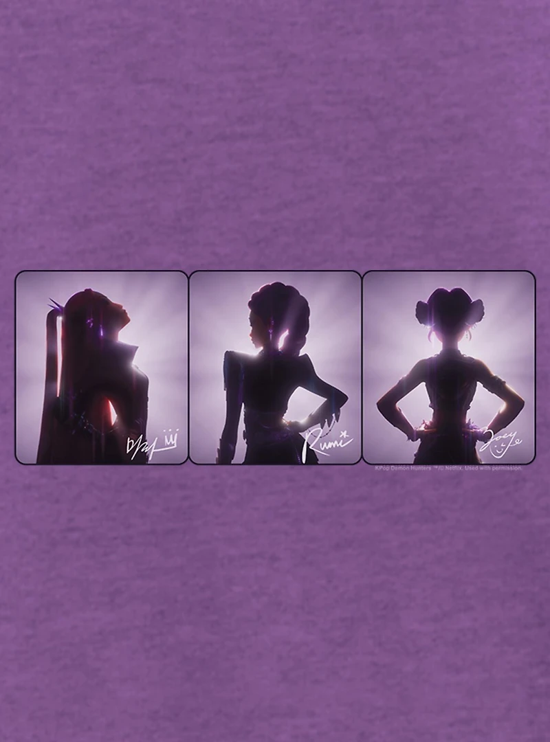 KPop Demon Hunters Final Pose Youth Girls T-Shirt