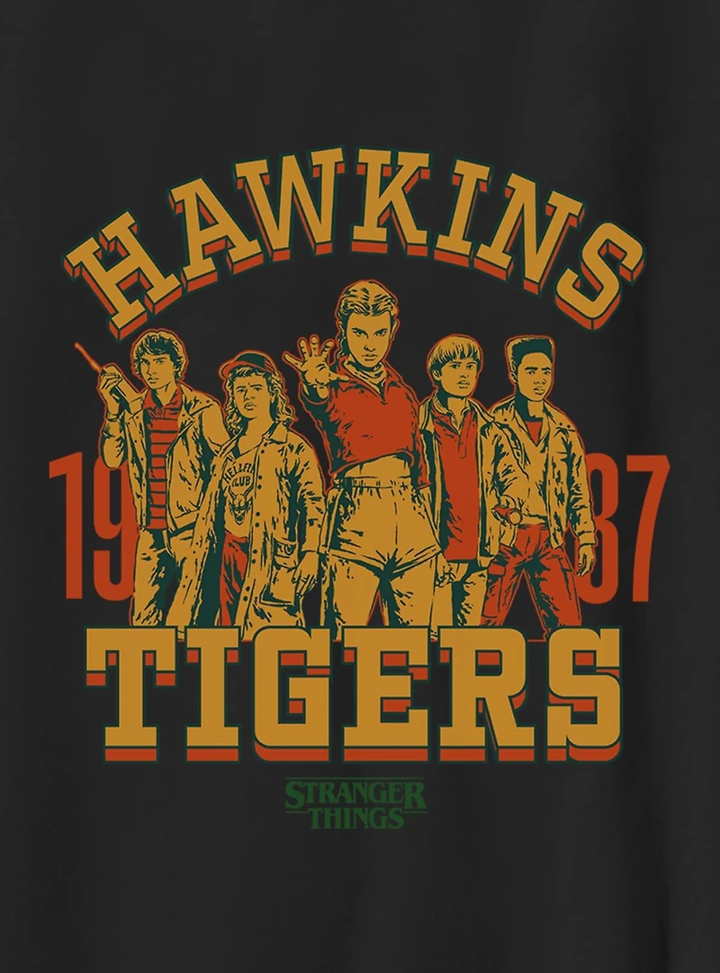 Stranger Things Hawkins Tigers Youth T-Shirt