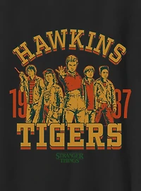 Stranger Things Hawkins Tigers Youth T-Shirt