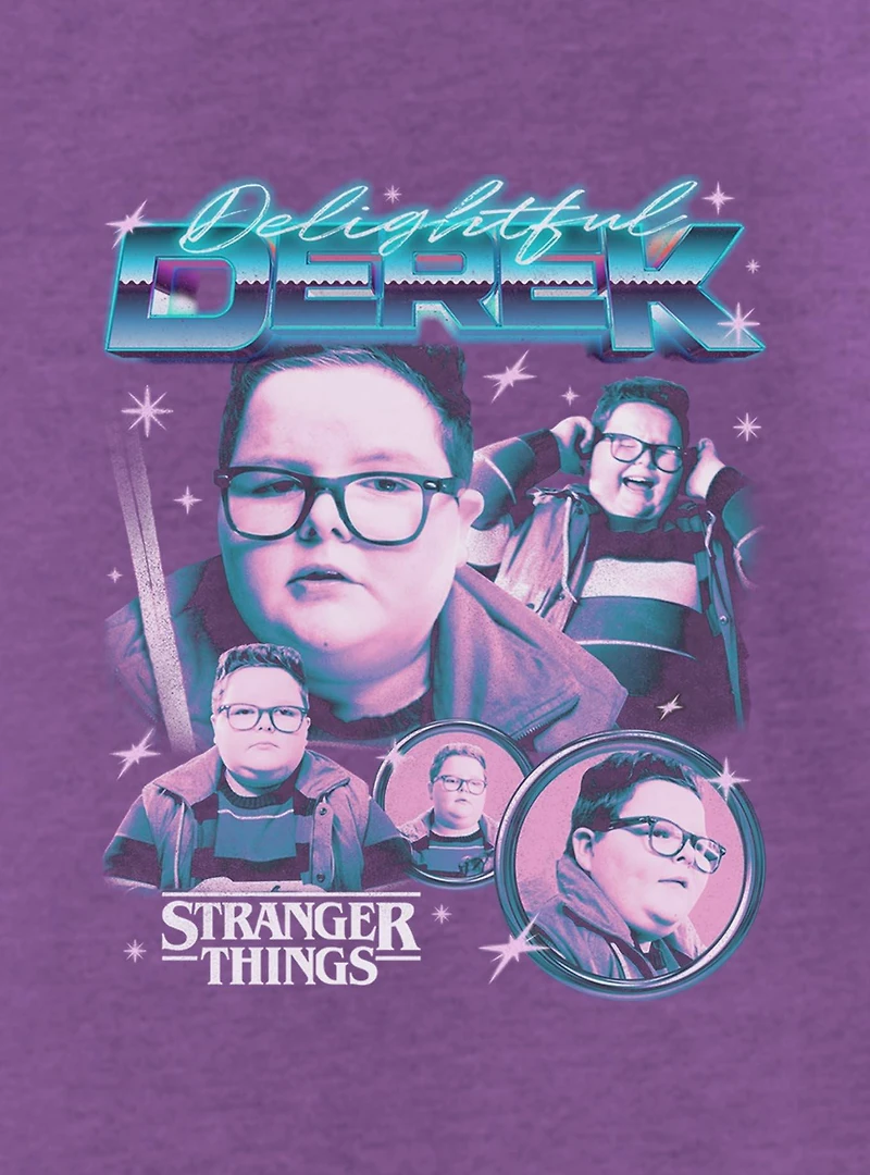 Stranger Things Delightful Derek Youth Girls T-Shirt