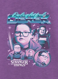 Stranger Things Delightful Derek Youth Girls T-Shirt