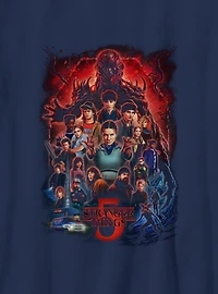 Stranger Things 5 Season Poster Youth T-Shirt