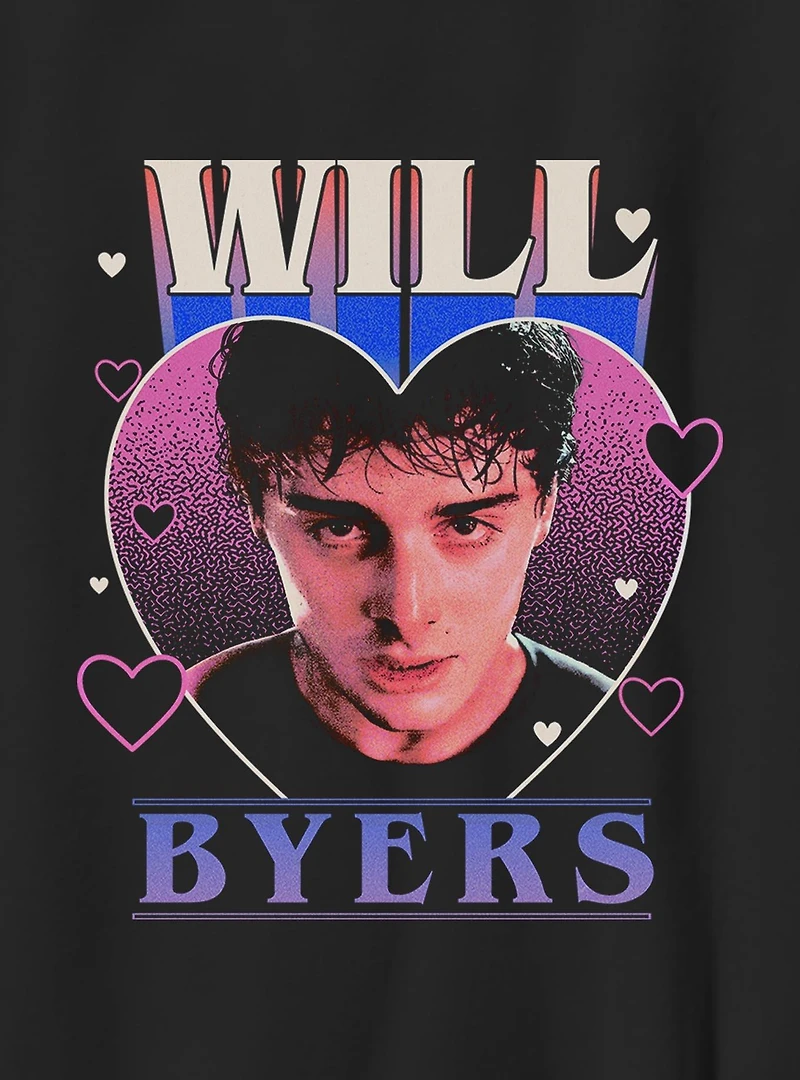 Stranger Things Will Byers Heart Youth T-Shirt