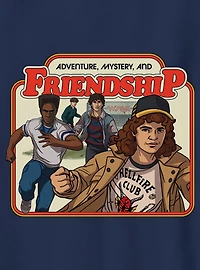 Stranger Things Adventure, Mystery, And Friendship Youth T-Shirt