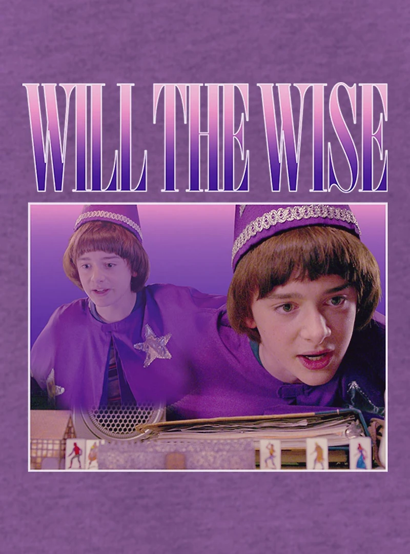 Stranger Things Will The Wise Box Montage Youth Girls T-Shirt