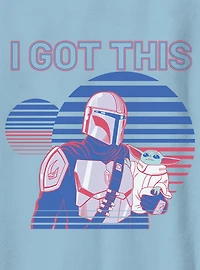 Star Wars The Mandalorian Got Stripes Youth T-Shirt