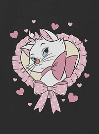 Disney The Aristocats Sassy Kitty Youth Girls Boxy Crop T-Shirt