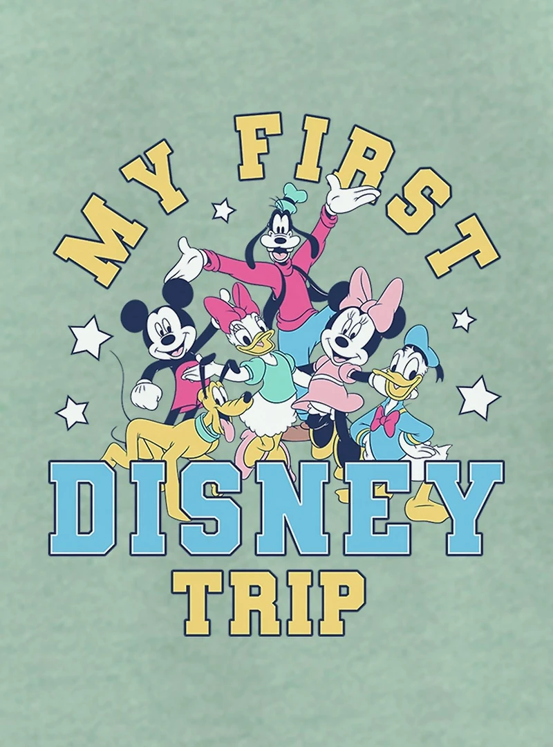 Disney Mickey Mouse & Friends My First Trip Joy Youth Girls T-Shirt