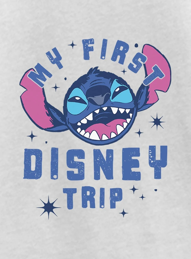 Disney Lilo & Stitch My First Trip Youth Girls T-Shirt