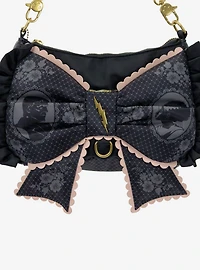 Whatever! Makes You Happy x Universal Monsters Coquette Frankie & Bride Bow Crossbody Bag