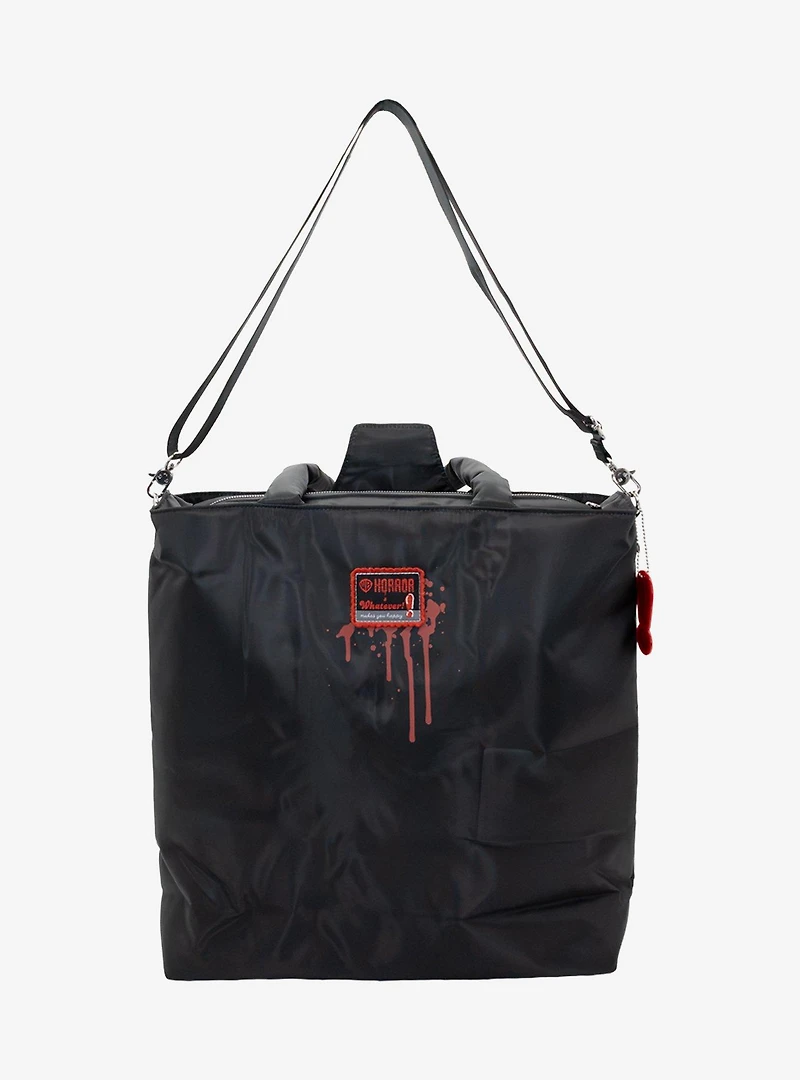 Whatever! Makes You Happy x Warner Bros. Horror House Glow-in-the-Dark Tote Bag