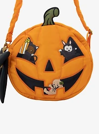Whatever! Makes You Happy Kewpie Jack-O'-Lantern Crossbody Bag