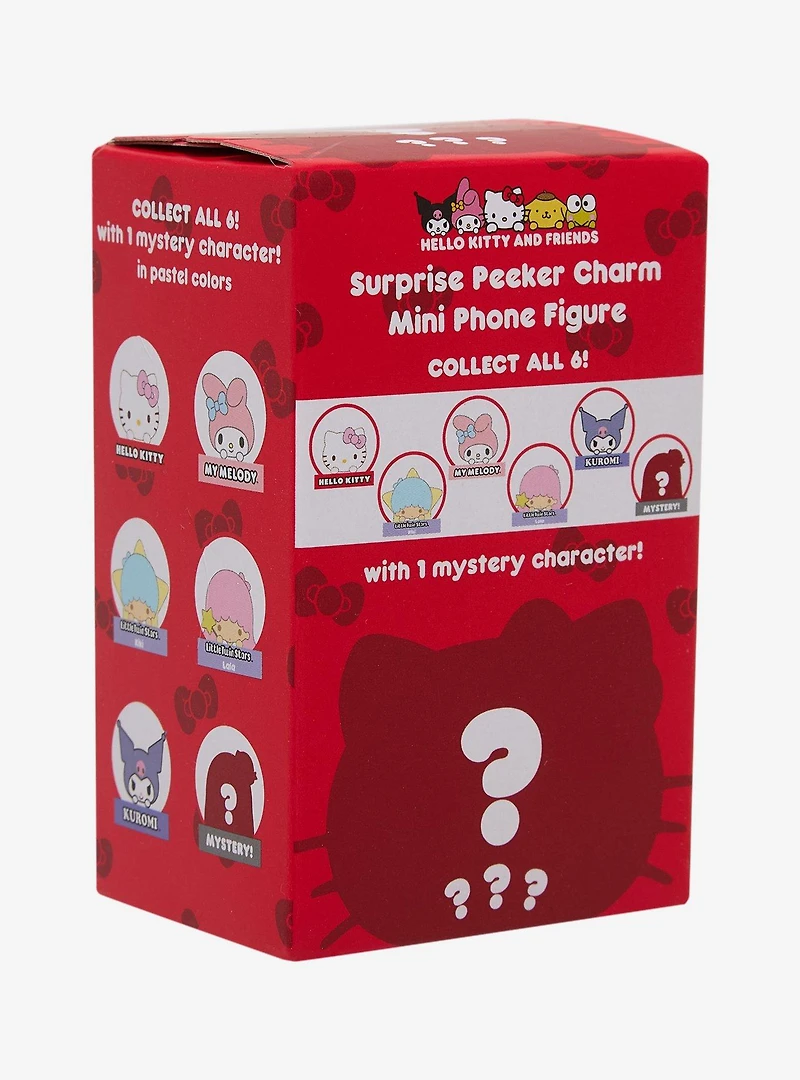 Sonix Sanrio Hello Kitty and Friends Characters Blind Box Phone Peeker Charm
